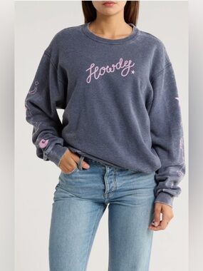 Hi Res Howdy Girls Icons Graphic Sweatshirt, Size XXL - NWT